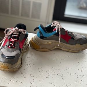 Balenciaga triple s, worn only a few times. Selling because I have too many